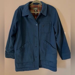 L.L. Bean | Teal Wool Peacoat Sz M